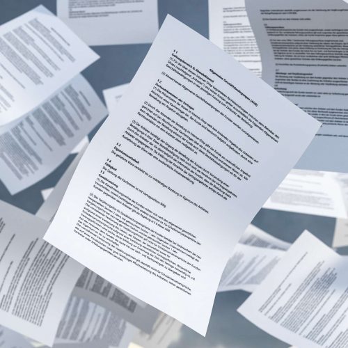 Bild, Dokumente fliegend